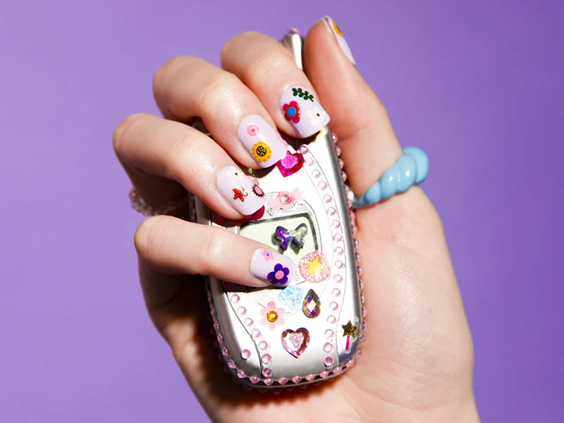 Stickers Nail art - Flower - 120 stickers décoratifs pour ongles
