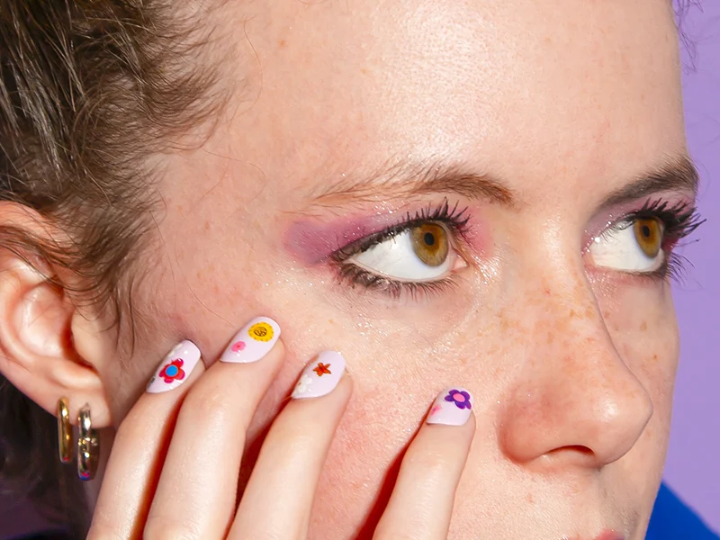 Stickers Nail art - Flower - 120 stickers décoratifs pour ongles