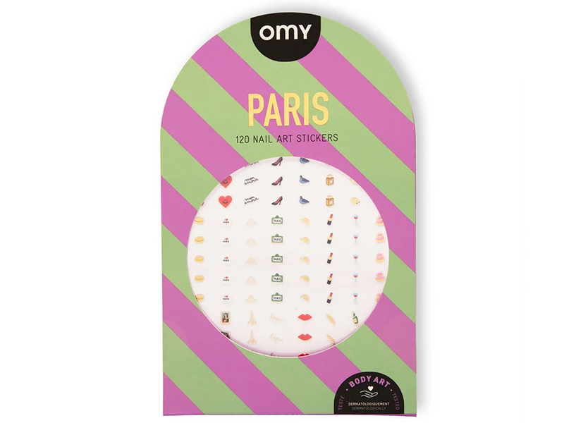 Stickers nail art collection OMY - Paris -