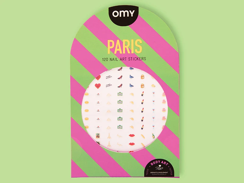 Stickers nail art collection OMY - Paris -