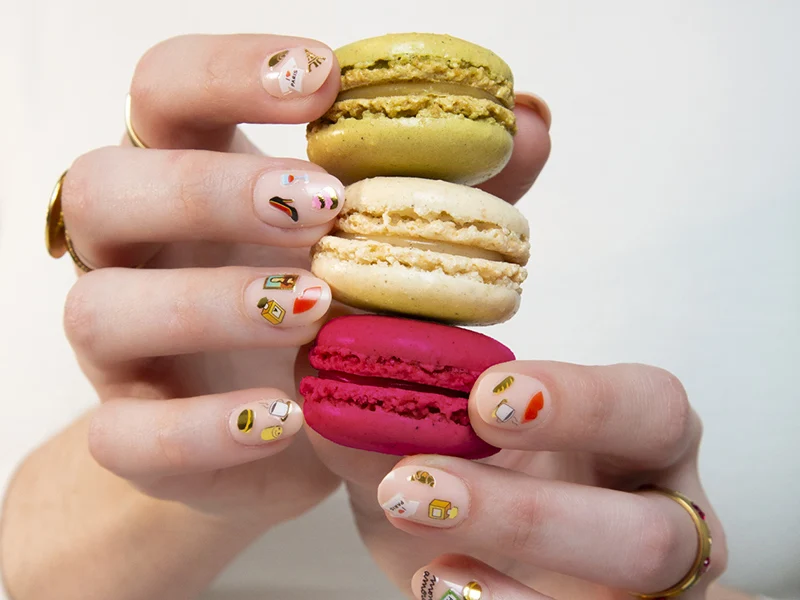 Stickers nail art collection OMY - Paris -
