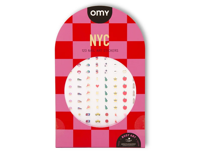 Stickers Nail art - NYC collection street fashion par OMY
