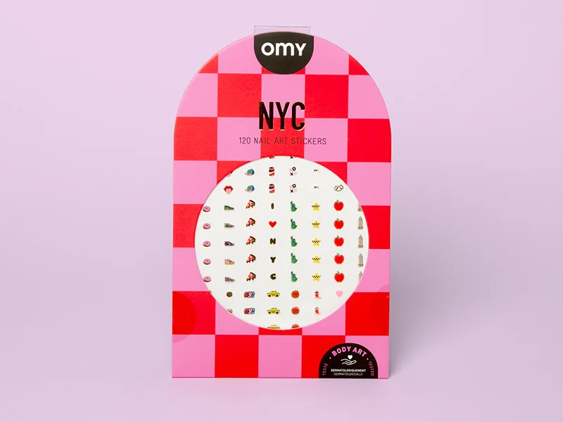 Stickers Nail art - NYC collection street fashion par OMY