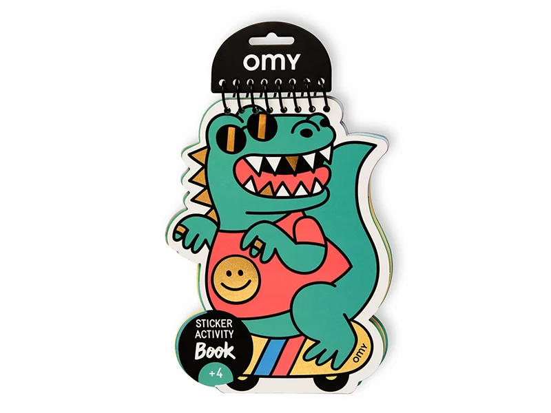 Carnet d'activité stickers - Dino de OMY