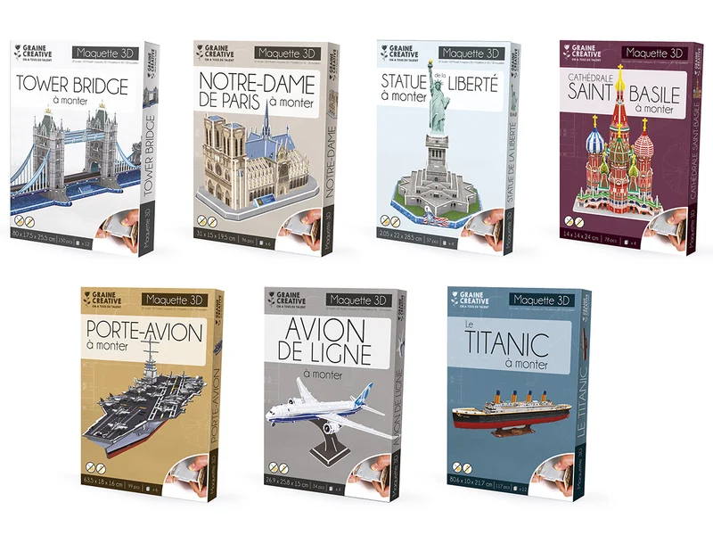 Puzzle maquette - Boeing 787 - Graine Créative