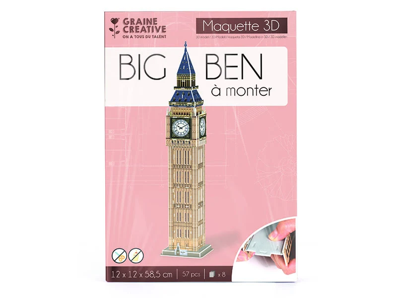 Puzzle maquette - Big Ben - Graine Créative