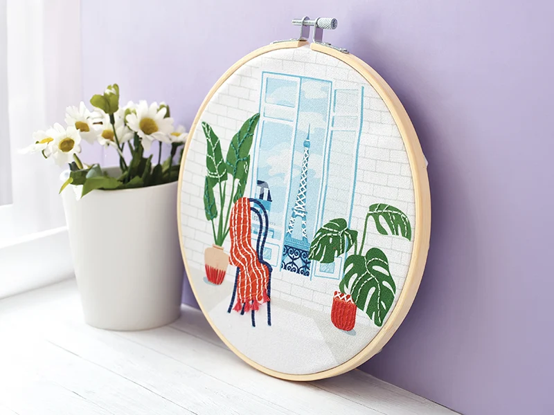 Kit broderie partielle - Paris
