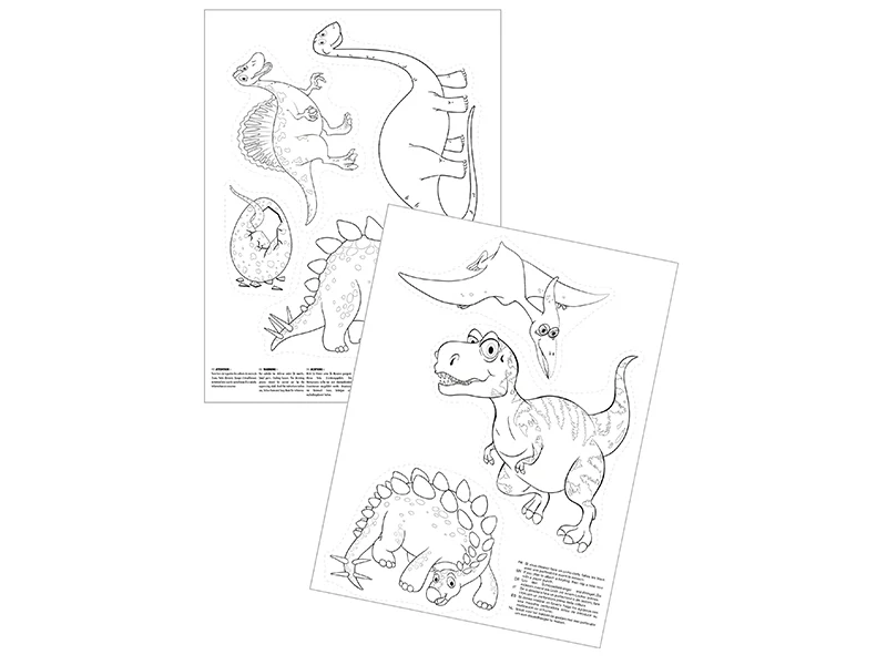 Kit plastique dingue Graine Créative dinosaures 3 porte-clés