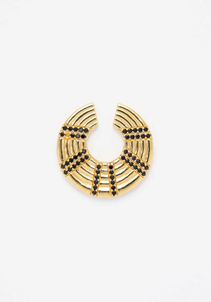 Earcuff Astra Zirconium Noir