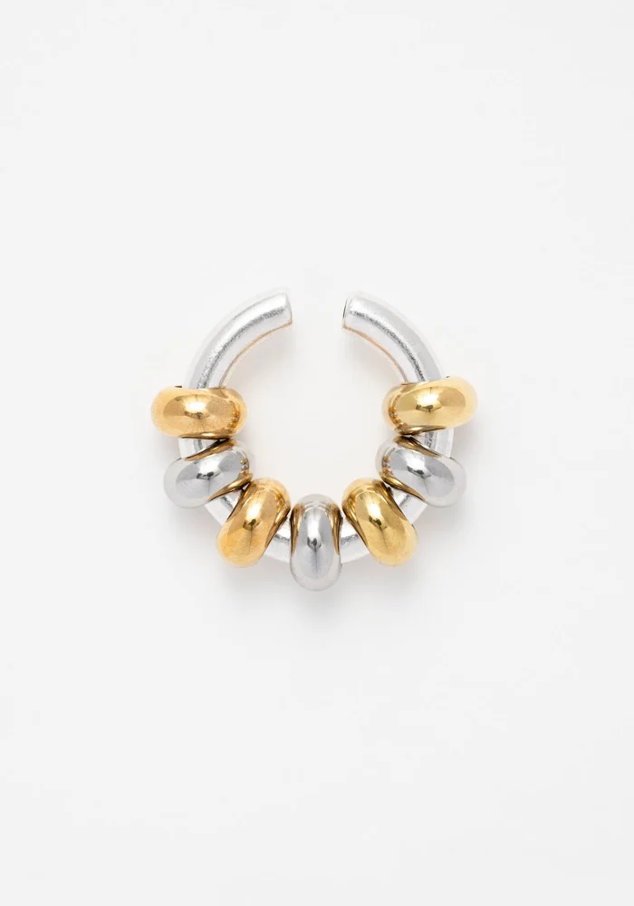 Earcuff Franckie Argent Et Doré