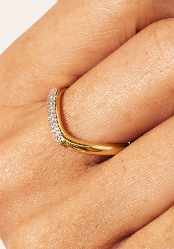 Bague Origine Pavée Zircons