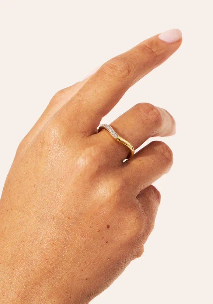 Bague Origine Pavée Zircons