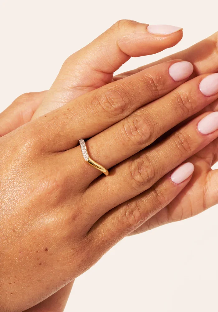 Bague Origine Pavée Zircons