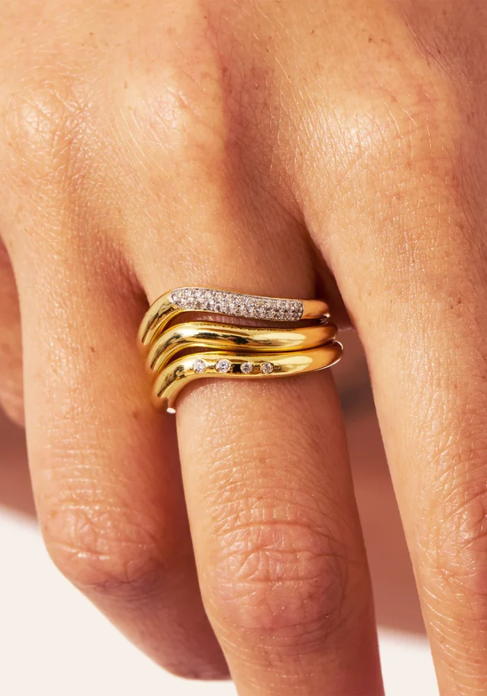 Bague Origine Pavée Zircons