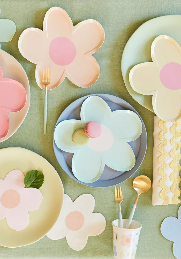 Lot De 8 Assiettes Daisy