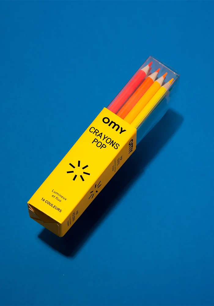 Boite De 16 Crayons Pop