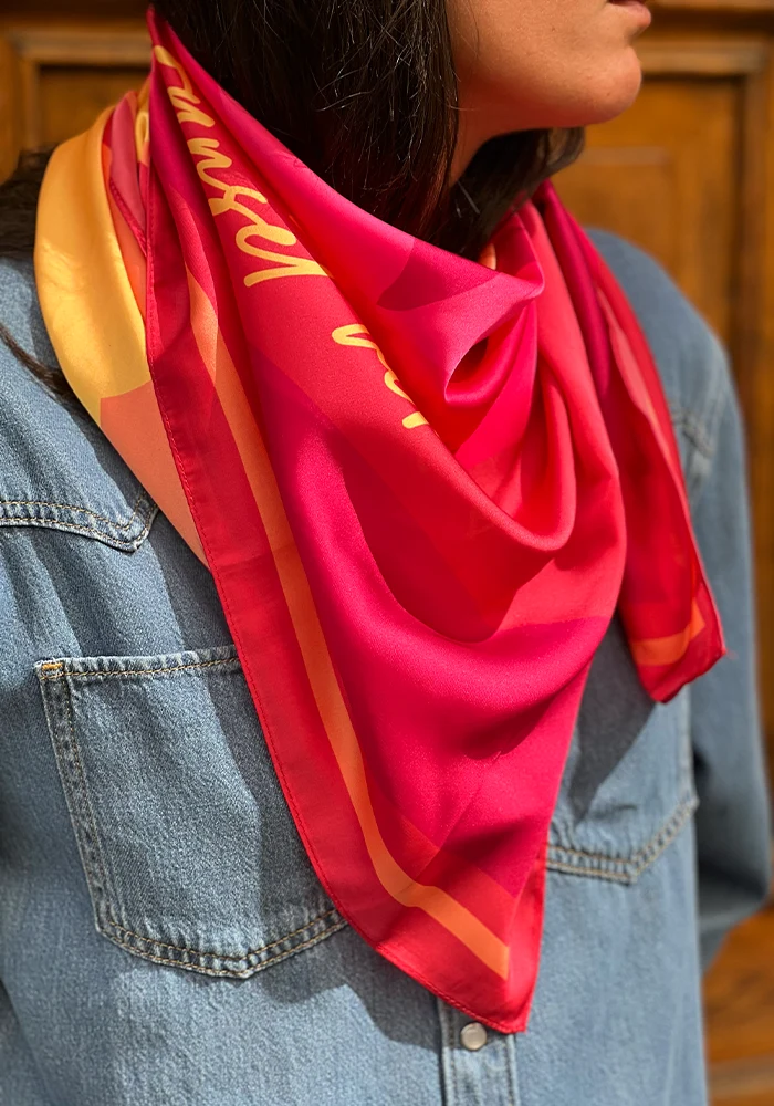 Foulard Jaipur Sunset - Édition Limitée
