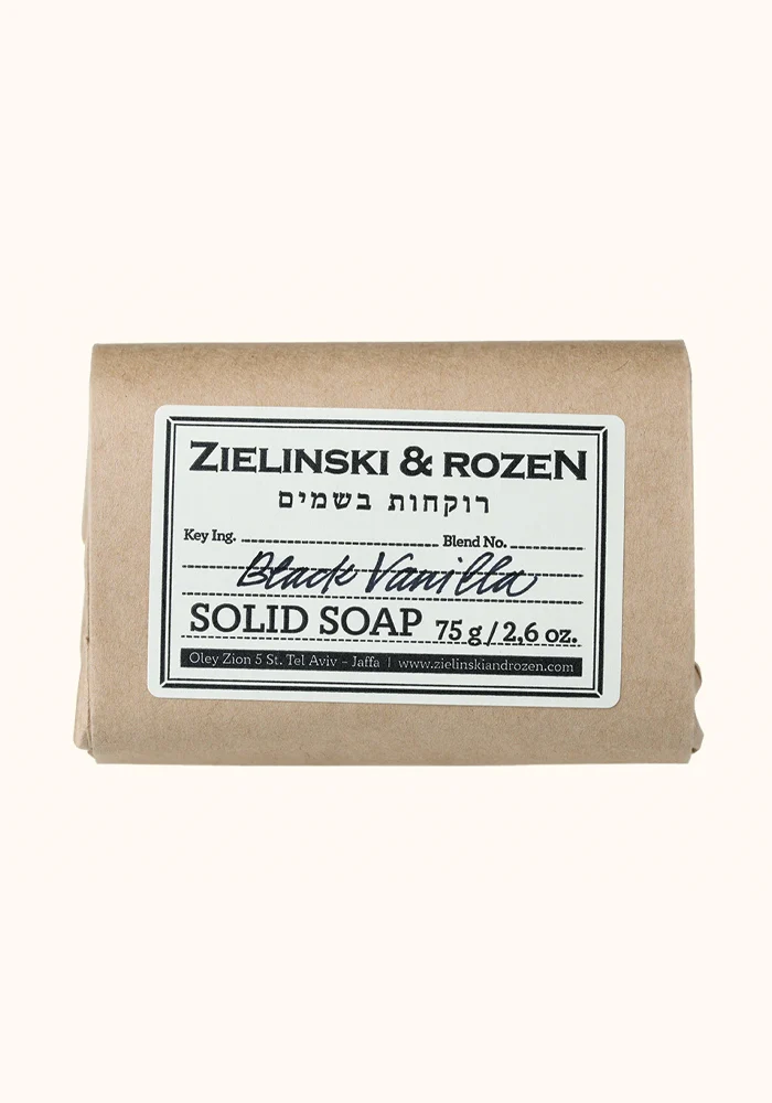 Savon Solide Vanille Noire 75g