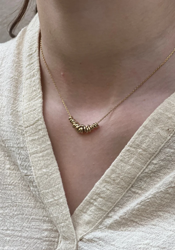 Collier Aaron Doré