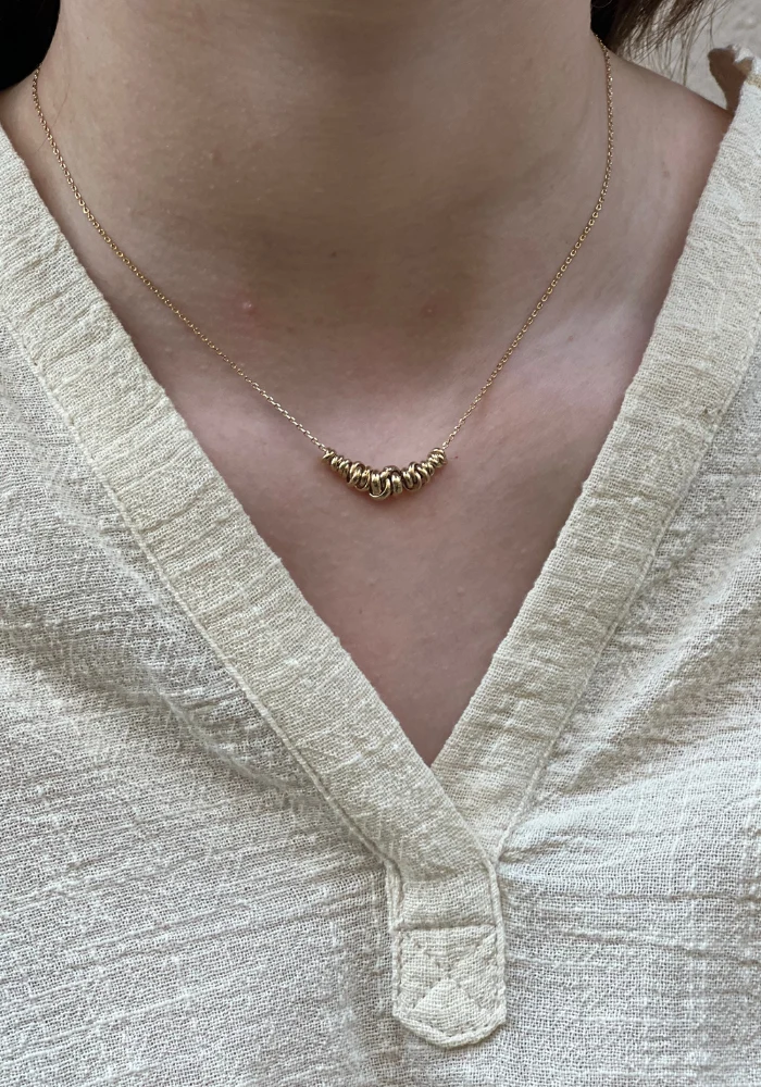 Collier Aaron Doré