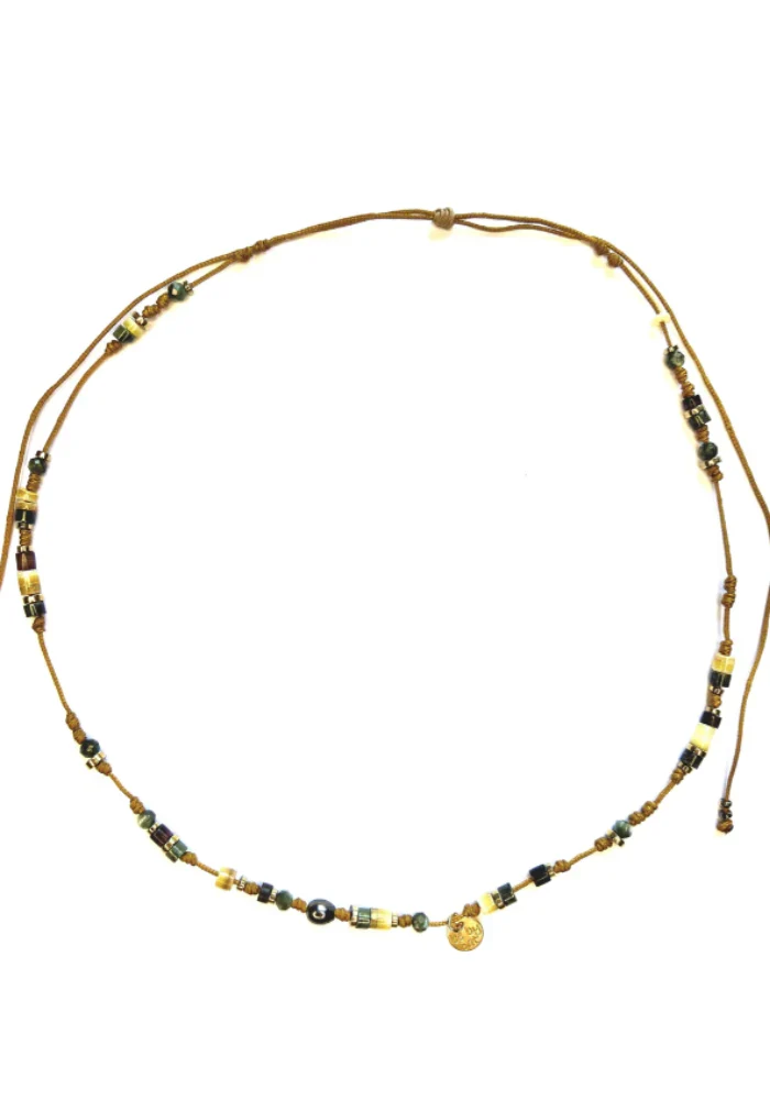 Collier Keishi Et Jaspe