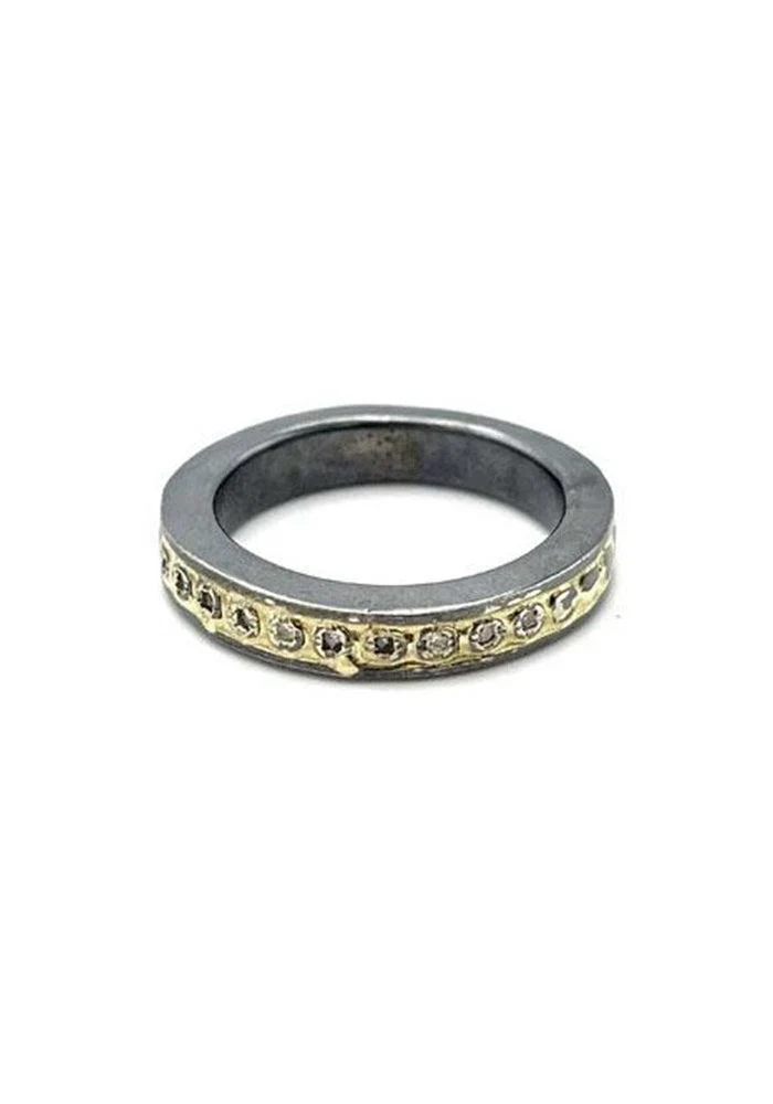 Bague Bandeau 10 Diamants