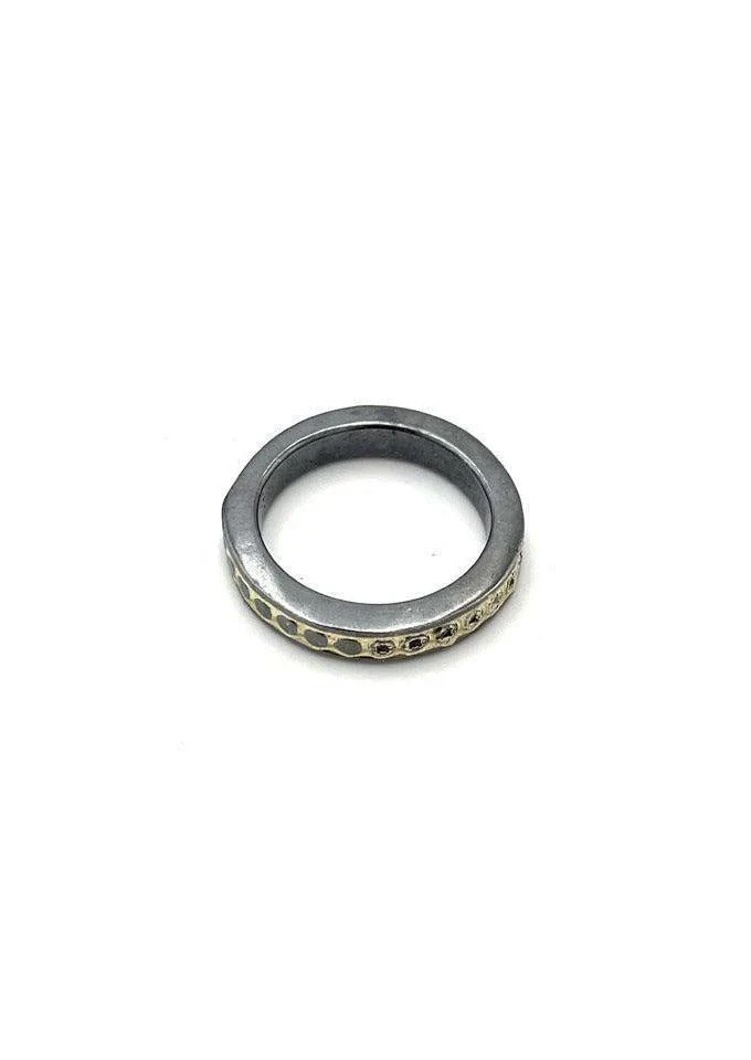 Bague Bandeau 10 Diamants