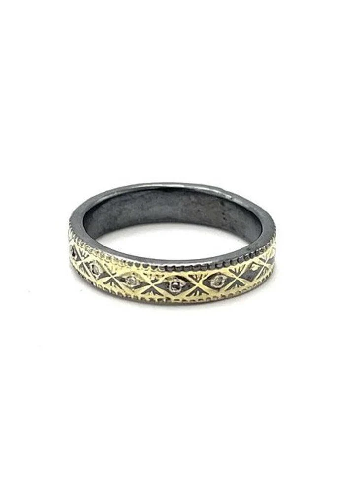 Bague Bandeau 7 Diamants