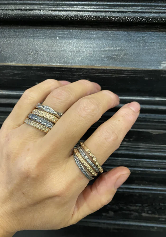 Bague Patterned 2