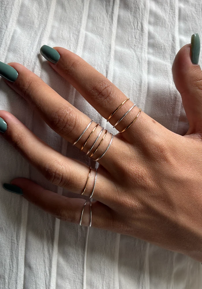 Bague Sally Argentée