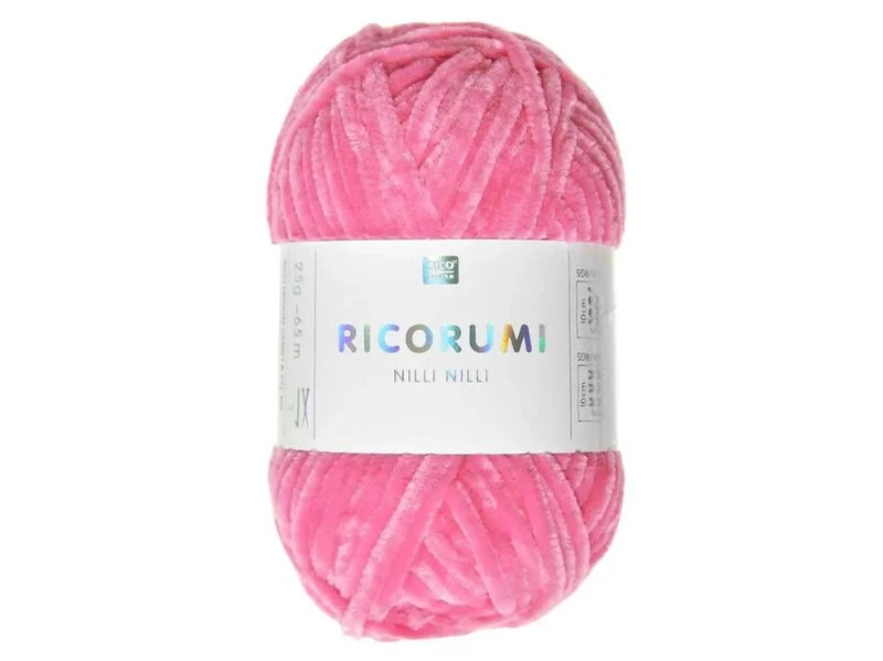 Pelote Nilli Nilli Ricorumi 25g - Pink Néon 028