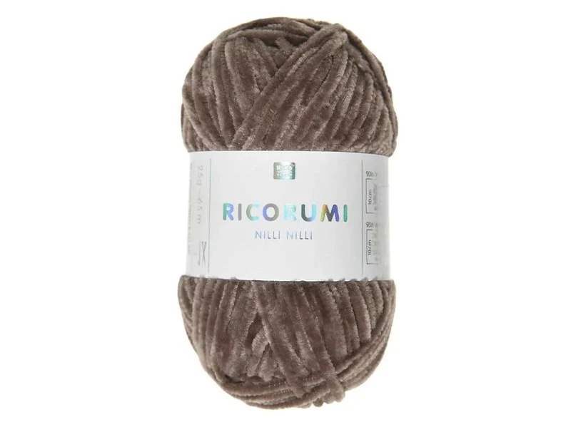 Pelote Nilli Nilli Ricorumi 25g - Chocolat 024