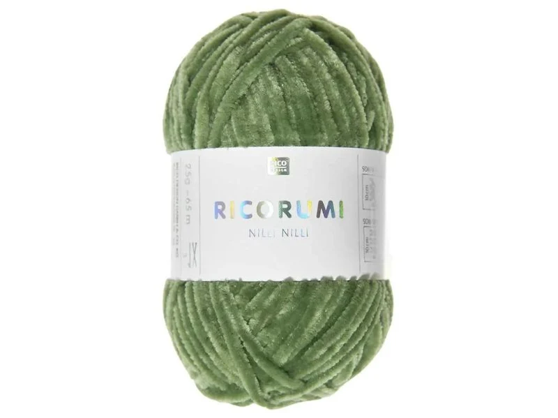 Pelote Nilli Nilli Ricorumi 25g - Vert 019