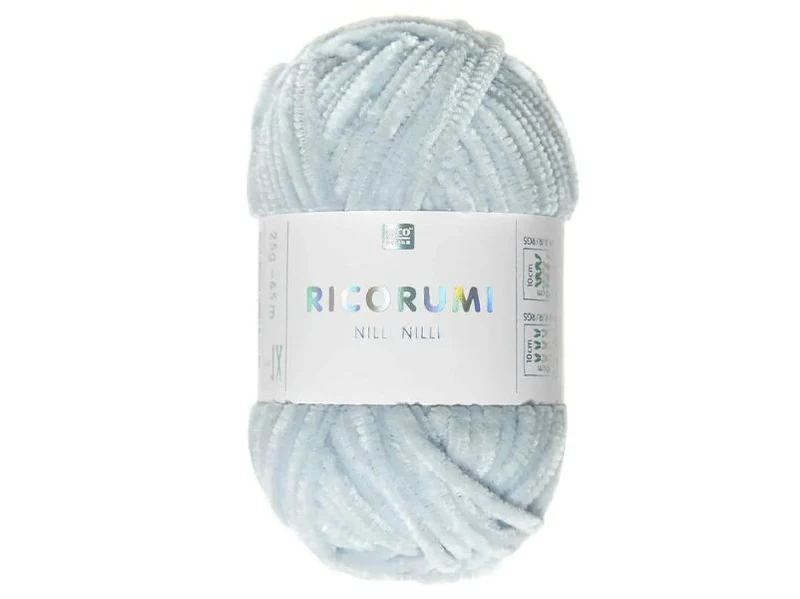 Pelote Nilli Nilli Ricorumi 25g - Bleu clair 014