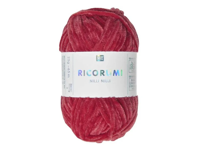 Pelote Nilli Nilli Ricorumi 25g - Rouge 009