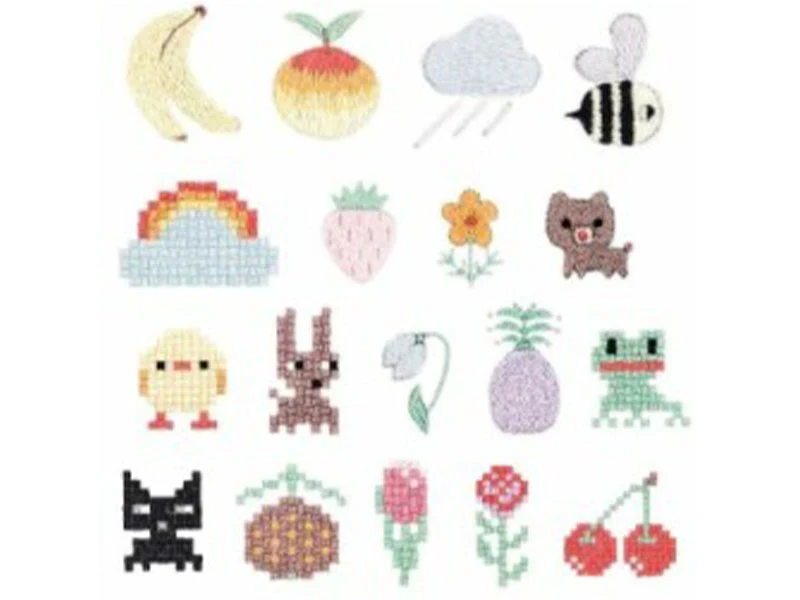 KIT DE BRODERIE PIXEL ART MIX - RICO DESIGN