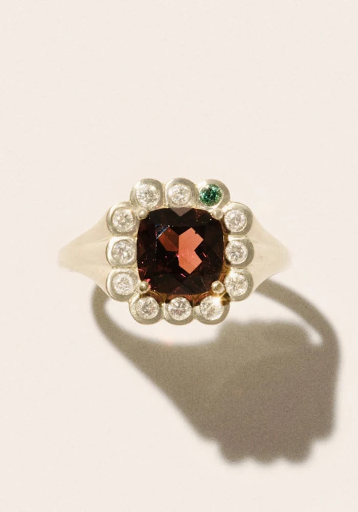 Bague Robin N°1 Grenat