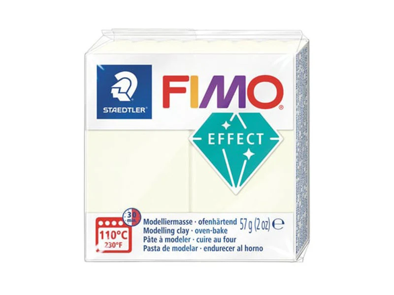 Pâte Fimo EFFECT Fluorescente dans le noir 041