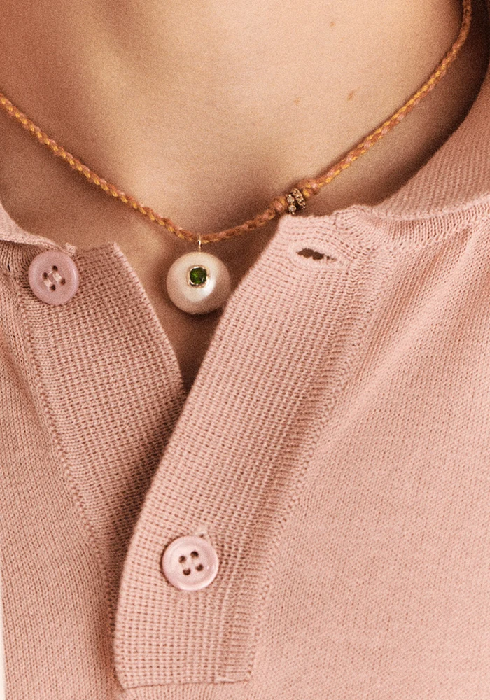 Collier Eddie Diopside