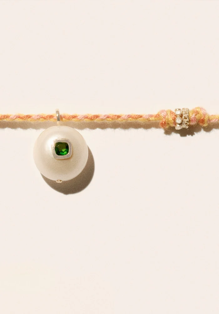 Collier Eddie Diopside