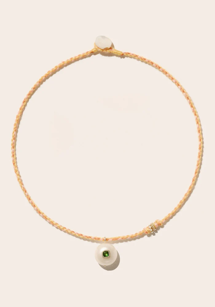 Collier Eddie Diopside