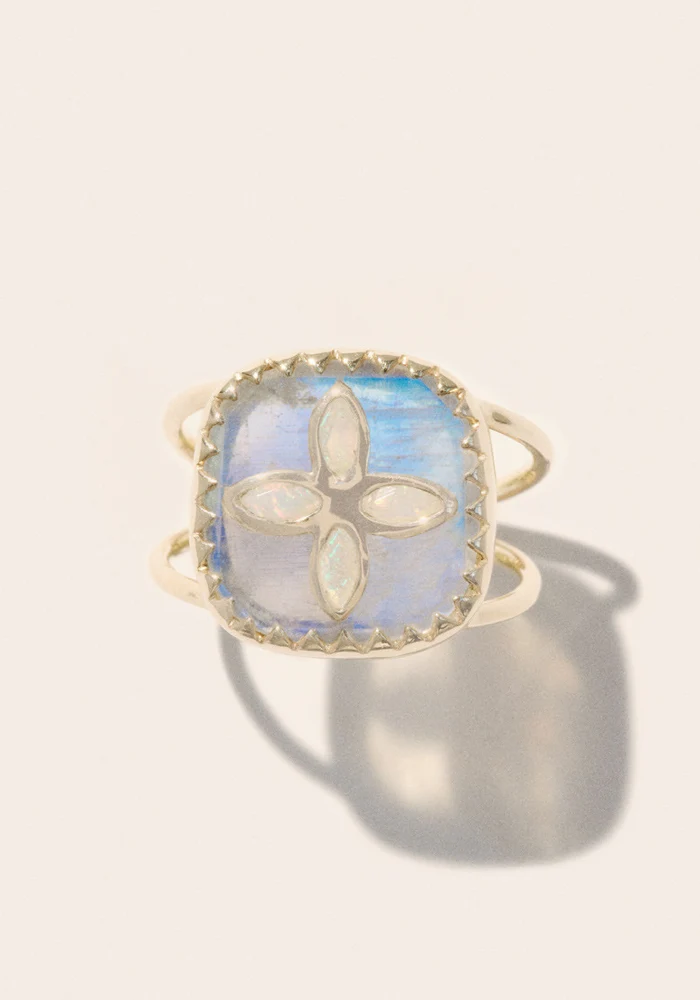 Bague Bowie N°2 Pierre De Lune