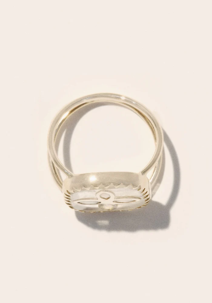 Bague Bowie N°2 Pierre De Lune