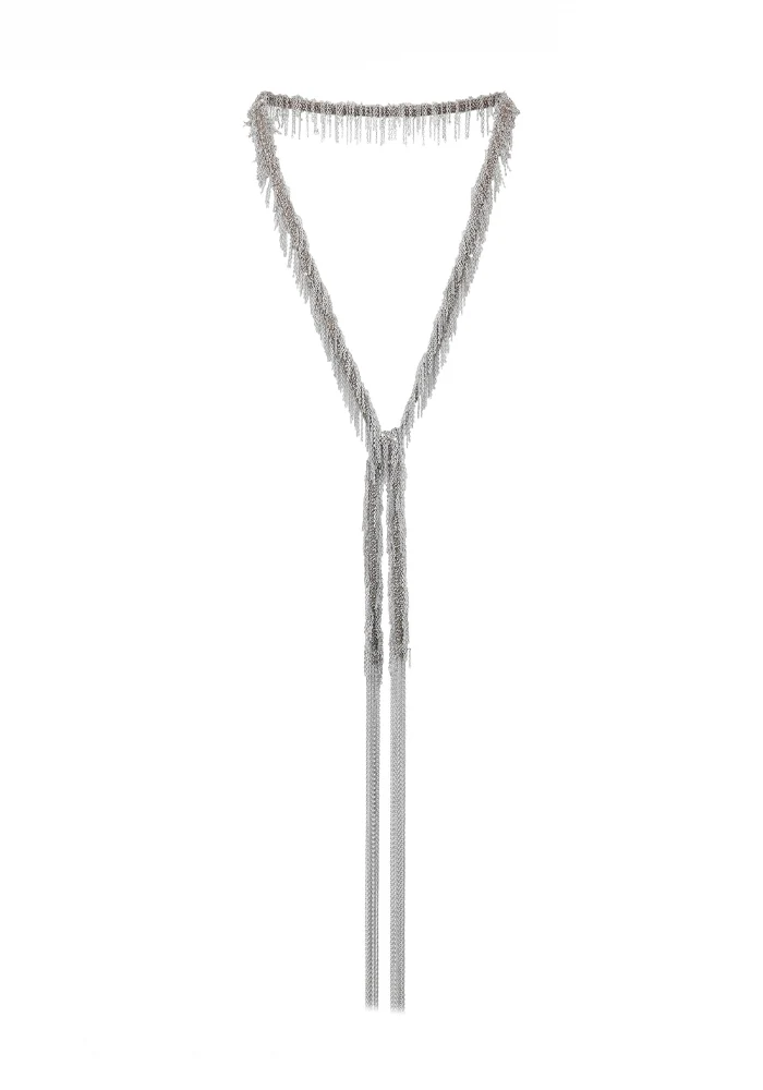 Sautoir 1C003 White Bronze