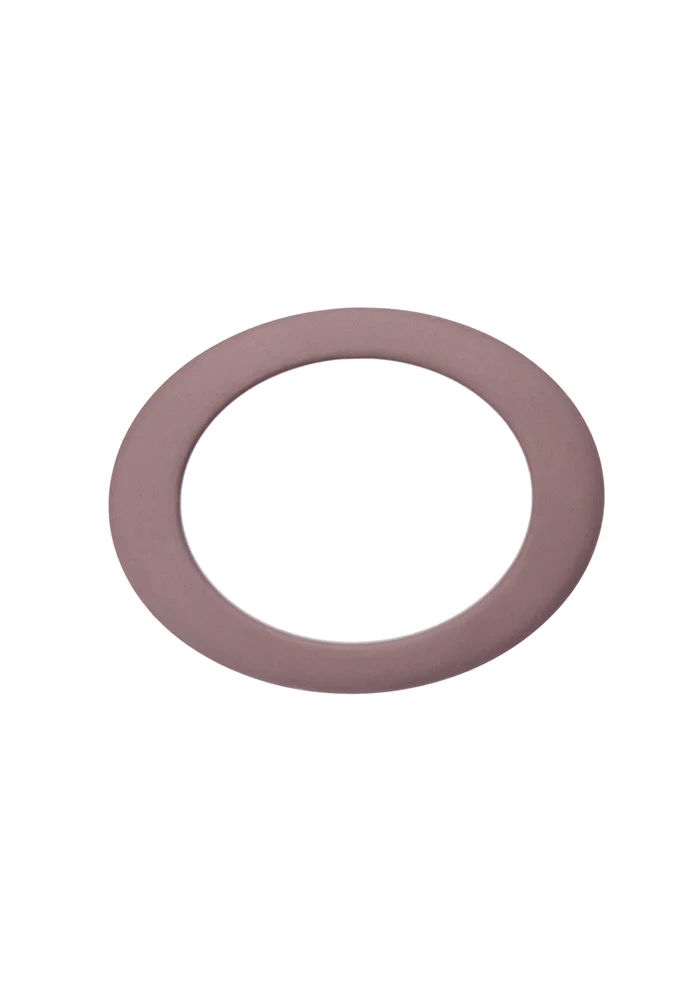Jonc Oval Fin Uni Mat Taupe