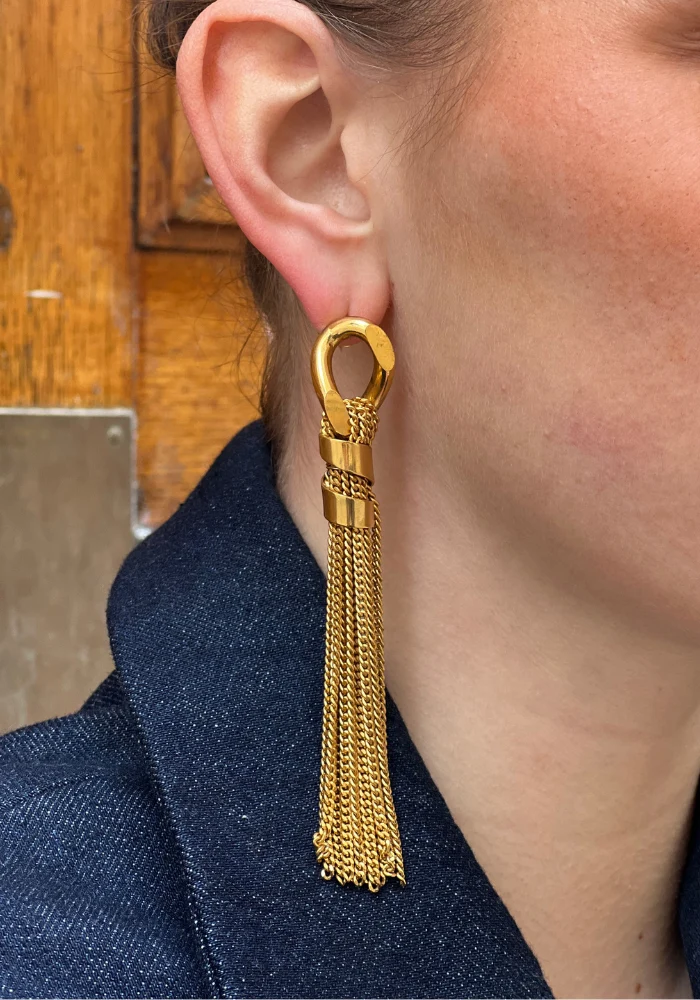 Boucles D'Oreilles Marceau Dorées