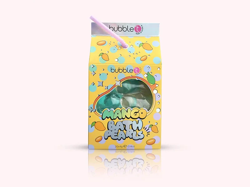 Perles de bain à l'huile fondante Mangue - Bubble T Cosmetics