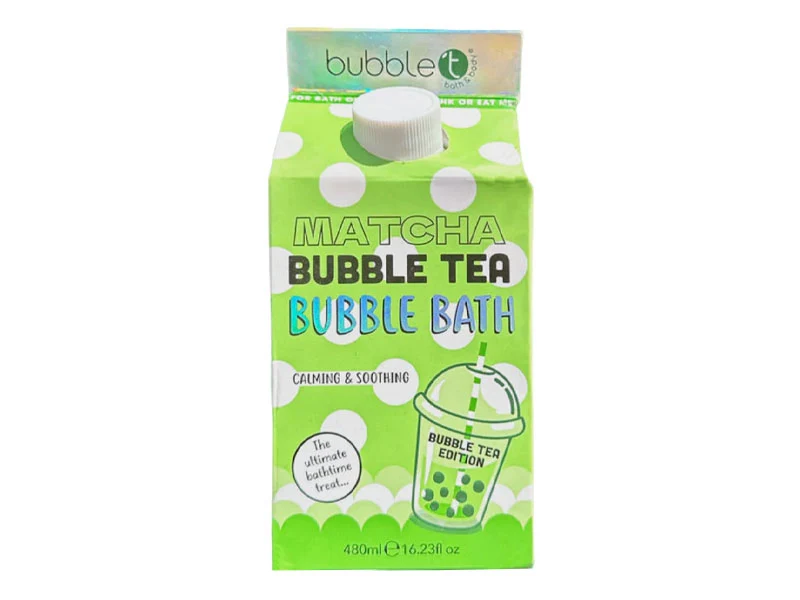Bain moussant au Matcha - 480 ml - Bubble T Cosmetics