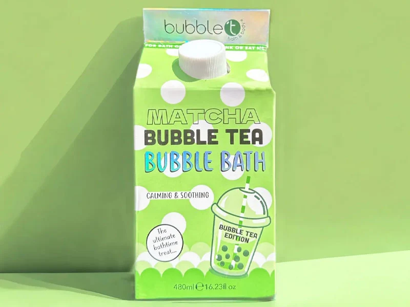 Bain moussant au Matcha - 480 ml - Bubble T Cosmetics
