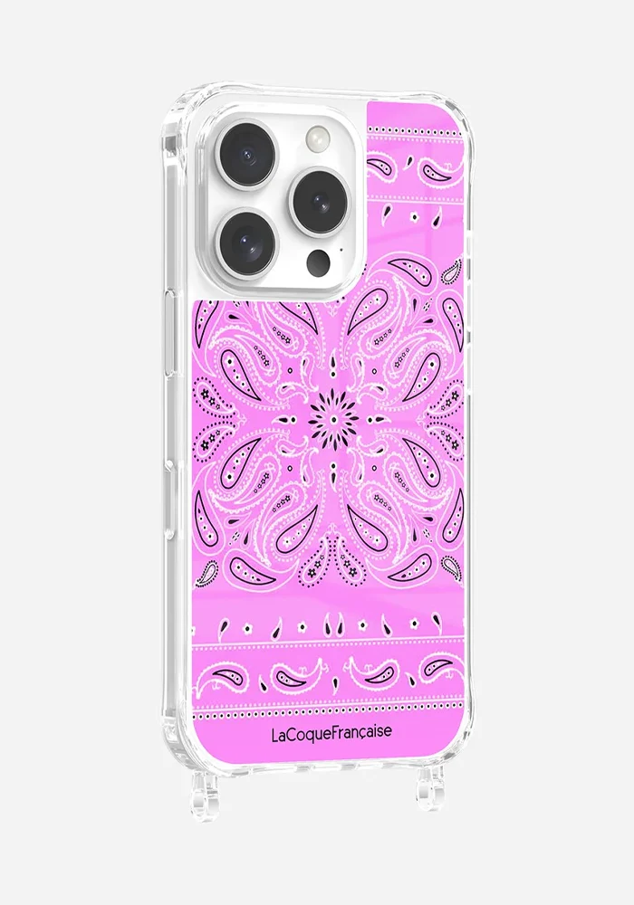 Coque De Téléphone Bandana Rose